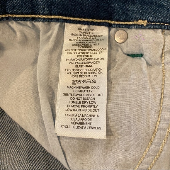 True Religion Men’s Geno Snap Flap Pocket Jeans Medium Autumn Blue Size 38x32 - Picture 9 of 14